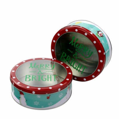 christmas cookie tins with lids