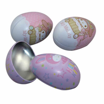 egg candy tins