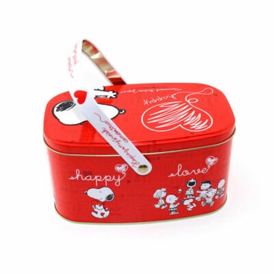 Large Candy Tin Box With Carrying Handle