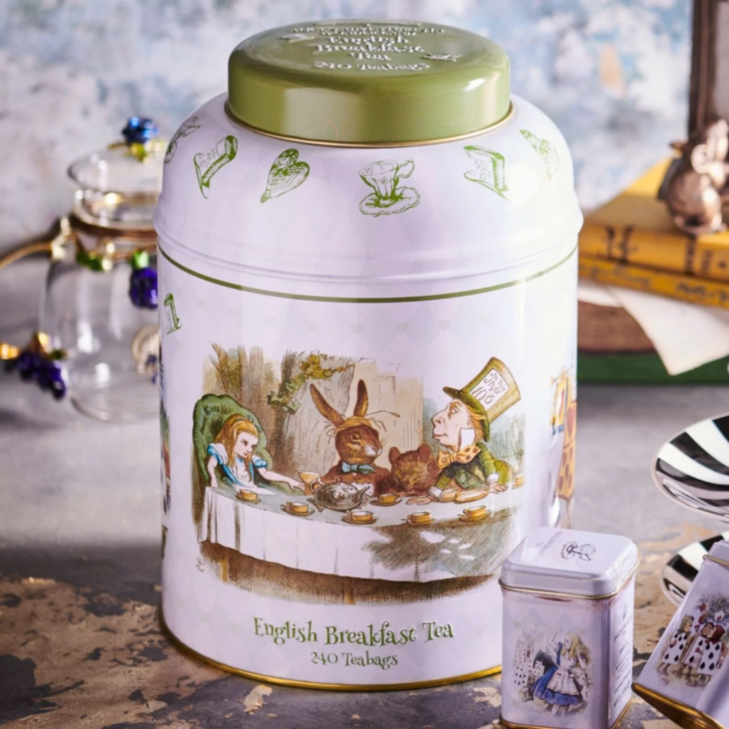 Alice In Wonderland Tea Tin