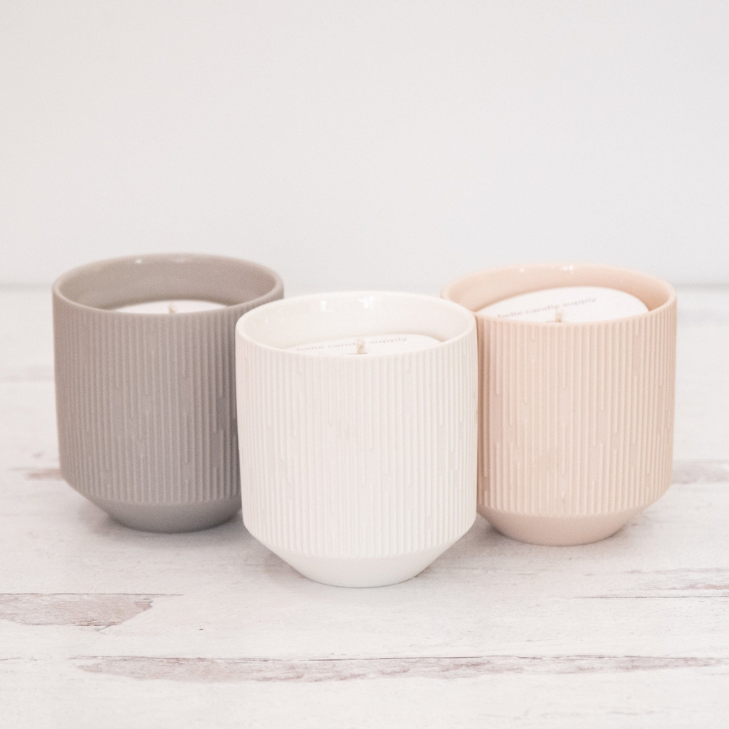 modern candle containers